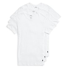 【RL男生館】【POLO Ralph Lauren小馬刺繡修身版短袖內衣T恤】【RL003Y5】三件組(S-M-XL)