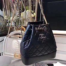 Chanel A94485 Backpack 流浪後背包 深藍/黑