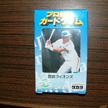 貳拾肆棒球-日本職棒TAKARA遊戲卡西武遊戲卡 郭泰源 清源 松井 球卡