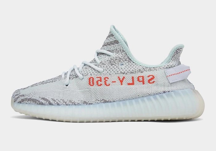 代購】Adidas Yeezy Boost 350 Blue Tint 冰藍時尚百搭運動鞋B37571