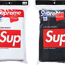 【日貨代購CITY】Supreme® / Hanes® Boxer Briefs (4 Pack) 內褲 兩色 現貨