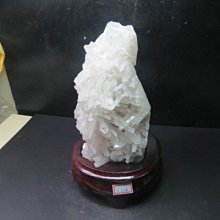 【競標網】頂級漂亮巴西天然3A白水晶簇原礦1220公克(贈座)(網路特價品、原價3800元)限量一件