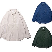 { POISON } DeMarcoLab ATOM CORD SHIRT 純棉燈芯絨面料 多口袋寬版剪裁襯衫