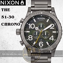 NIXON 實體店The 51-30 Chrono潛水腕錶A083-2069公司貨/極限運動/名人配戴/衝浪