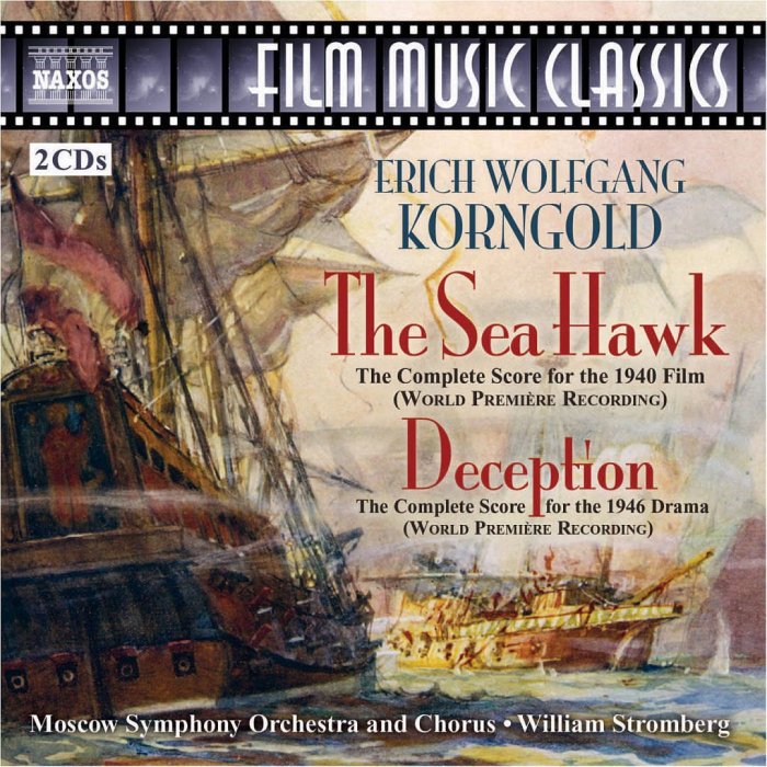 海鷹- 2CD 完整版 The Sea Hawk / Deception- E.W. Korngold,全新美版