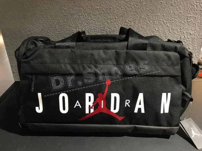 【Dr.Shoes 】Nike Jordan Duffle Bag 健身包  旅行袋 黑 HA6469-010