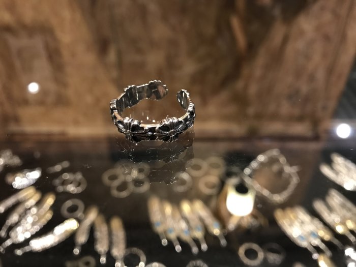 造夢師 手工訂製【Chrome Hearts】【復刻】CH 克羅心 十字雕花戒飾 925純銀 戒指