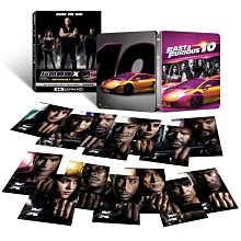 [藍光先生UHD] 玩命關頭X UHD+BD 雙碟鐵盒Family版 Fast & Furious 10 ( 得利正版