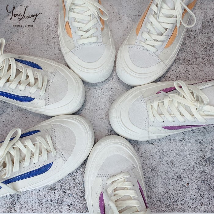 【Luxury】Vans Style36 DeconSMU 奇妙配色 滑板鞋 帆布鞋 紫 黃 藍 韓國代購