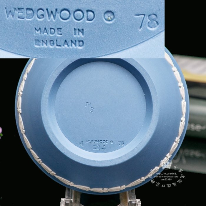 【吉事達】英國瑋緻活 Wedgwood Jasper緑色壁玉浮雕1979年絕版希臘神話花瓶