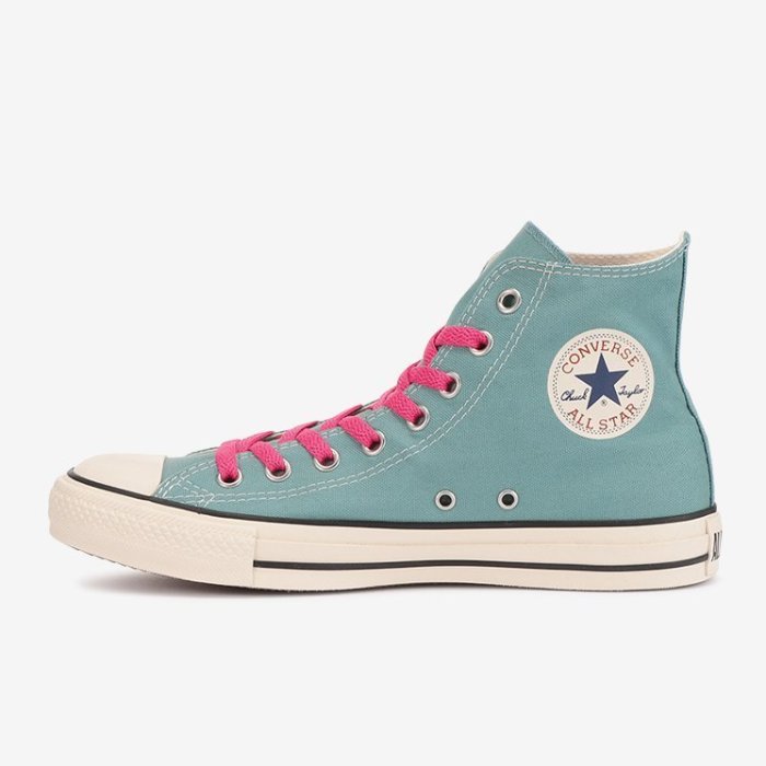 Kelly精品*折 日本CONVERSE匡威 ALL STAR BURNT COLORS牛筋底帆布鞋 綠黃紫