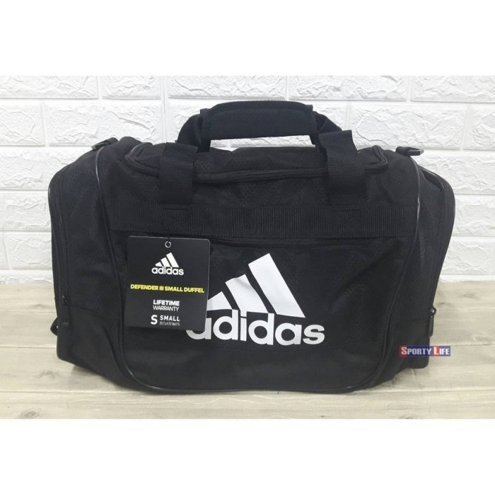 【SL美日購】Adidas Defender III Small Duffel 黑色 行李袋 愛迪達 旅行袋 美國代購