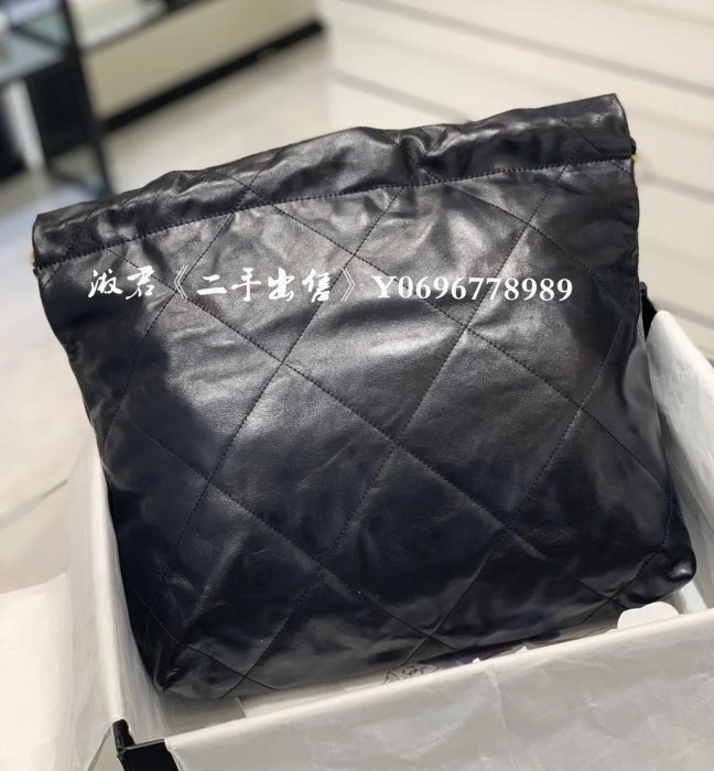 二手出售 CHANEL 香奈兒 Bag系列 tote 托特包 單肩包 黑色 小號 AS3260