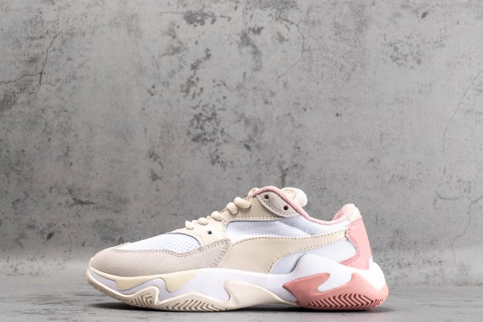 Puma Storm Origin Sneakers 復古 粉白 休閒運動慢跑鞋 男女鞋369770-04