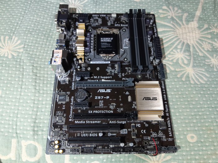 格里菲樂園 ~ 華碩 ASUS Z97-P   M.2  LGA1150 主機板 有擋板