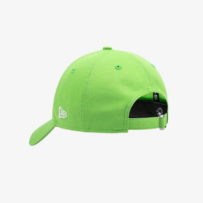 熱款直購#NewEra帽子MLB棒球帽軟頂中標NY洋基隊9TWENTY彎檐帽潮920熒光綠
