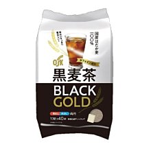 +東瀛go+小谷穀粉 OSK 黑麥茶 BLACK GOLD 40袋入 日本麥茶 國產裸麥 無咖啡因 可冷沖熱泡 日本原裝