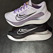 南🔥2022 10月 NIKE Zoom Fly 5 慢跑 路跑鞋 緩震 厚底 女 黑 DM8974-001 紫500