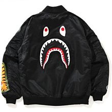 【日貨代購CITY】APE BAPE SHARK LOOSE FIT MA-1 JACKET 鯊魚 防風 外套 現貨