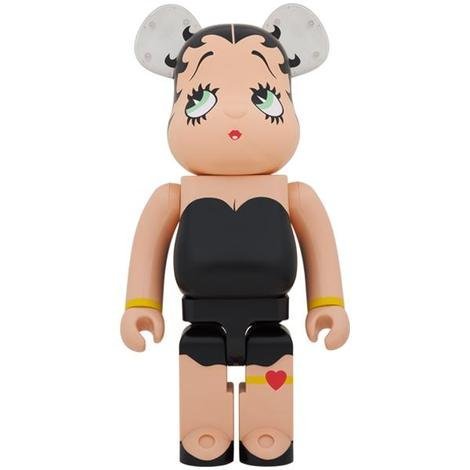 【日貨代購CITY】 BE@RBRICK Betty Boop BLACK 1000% 貝蒂 庫柏力克 公仔 現貨