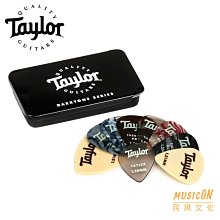 【民揚樂器】Taylor 2600 Pick組 匹克組 收納鐵盒 Darktone 彈片 撥片 吉他禮物 音樂禮品