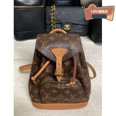 Louis Vuitton LV Vintage mini 迷你 後背包 書包 m51137