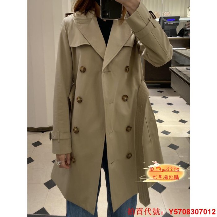 『全新正版』新品 Burberry 博柏利 Islington 80279471 經典風衣 防水外套 女生衣服