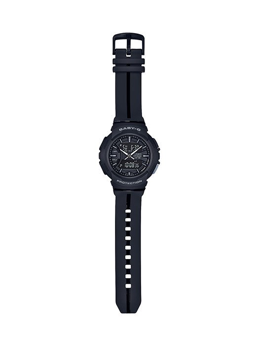 CASIO BABY-G】BGA-240BC-1A 專為熱愛慢跑運動的女性所設計的在錶背及