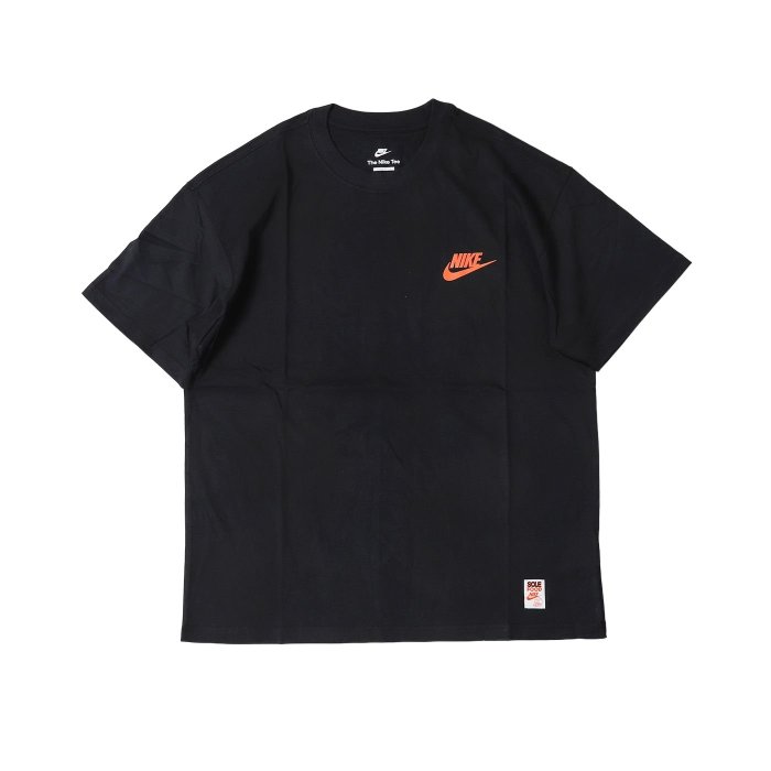 【Dr.Shoes 】NIKE NSW SOLE FOOD TEE 黑色 橘勾 餐車 塗鴉 短T FB9806-010
