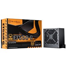 小白的生活工場*銀欣 SILVERSTONE ET550-G 550W 80PLUS 金牌電源供應器