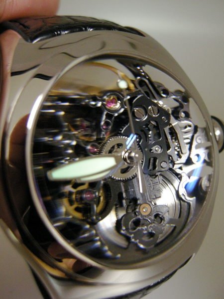 CORUM Bubble Skeleton 崑崙錶/透明泡泡