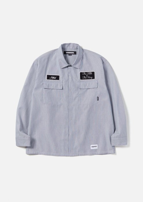 日貨代購CITY】2023AW NEIGHBORHOOD STRIPE WORK SHIRT LS 9/2 | Yahoo