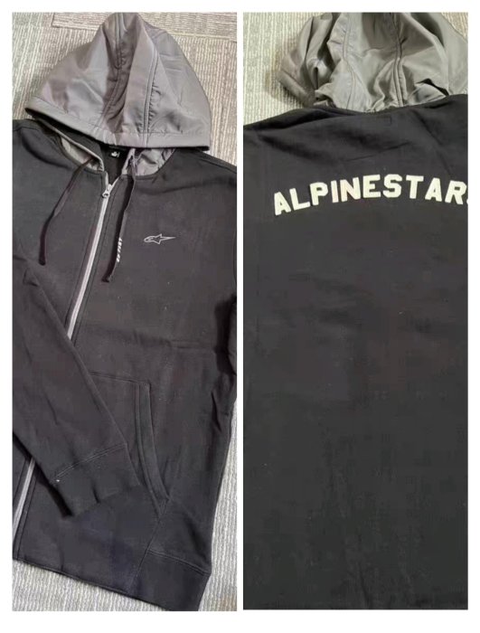 alpinestars 騎士薄外套 春夏騎士連帽外套 休閒連帽外套