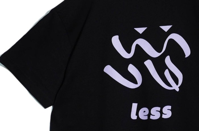 { POISON } LESS LESS EXPRESSION TEE 翻轉90度玩味作品