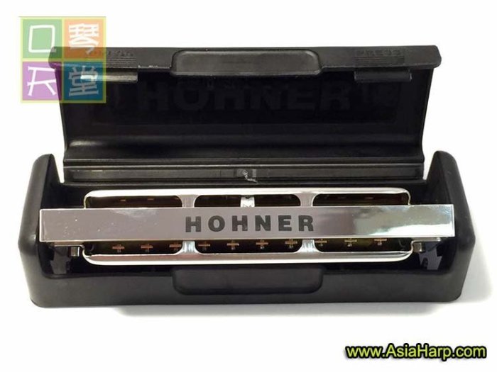 天堂集團 《HOHNER JJ Milteau十孔口琴F調》歡迎自取