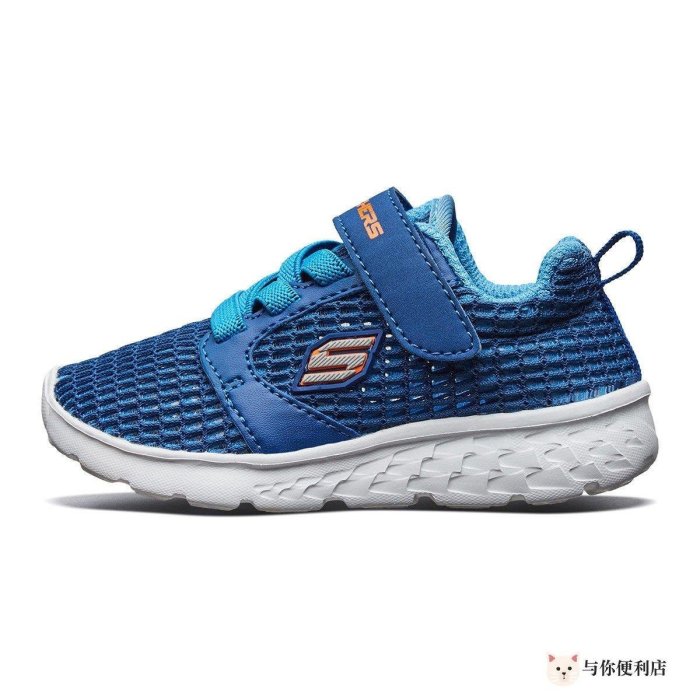 SKECHERS斯凱奇童鞋2021夏季新款魔術貼小童學步鞋輕質透氣運動鞋 660026N-雙喜生活館