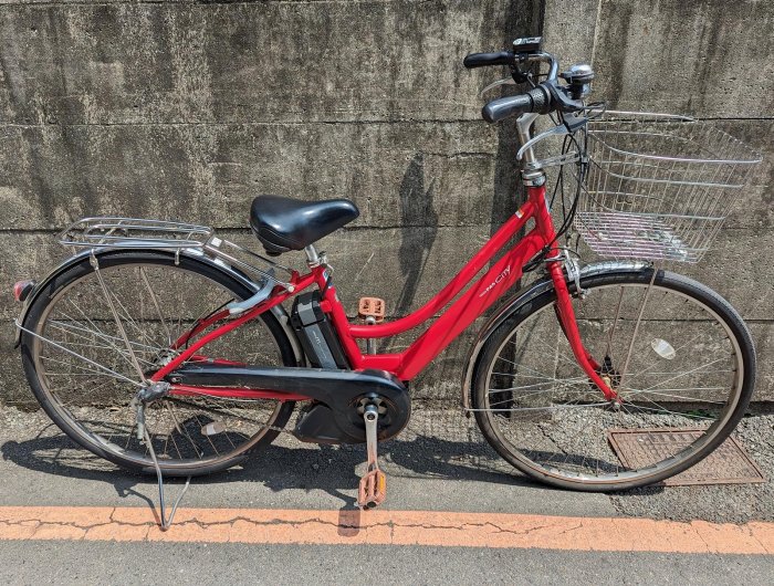 【日本原裝 中古良品 再一台】日本 山葉 YAMAHA PAS CITY 27吋 城市通勤購物買菜二用 內變3速 電動輔助 電動助力 自行車