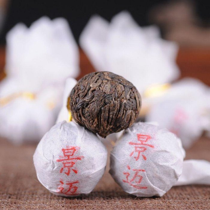 200克品嘗包雲南普洱茶葉 早春景邁龍珠 喬木純料 生茶