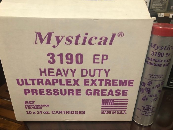 【Mystical 潤滑油脂 美國】Mystical 3190 Grease、特級高溫高速極壓潤滑脂、397g/條、單買