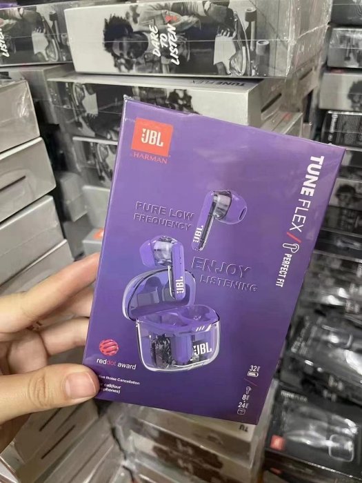 JBL TUNJBL TUNE FLEX 真無線藍牙耳機 入耳式降噪遊戲 運動耳機 無線耳機 適用安卓/蘋果