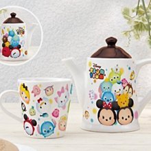 41+ 現貨不必等 正版授權  景品 迪士尼 Tsum Tsum 陶瓷杯壺組馬克杯+茶壺  my4165