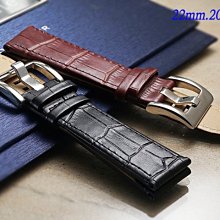 【時間探索】MONTBLANC 萬寶龍 代用進口高級寬孔錶帶車線款 ( 22mm.20mm) 適用各式錶款