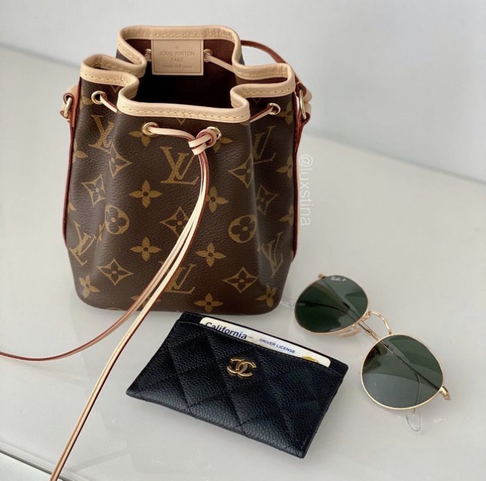 LV M41346 Nano Noe Monogram 限量經典 Monogram Nano 水桶包