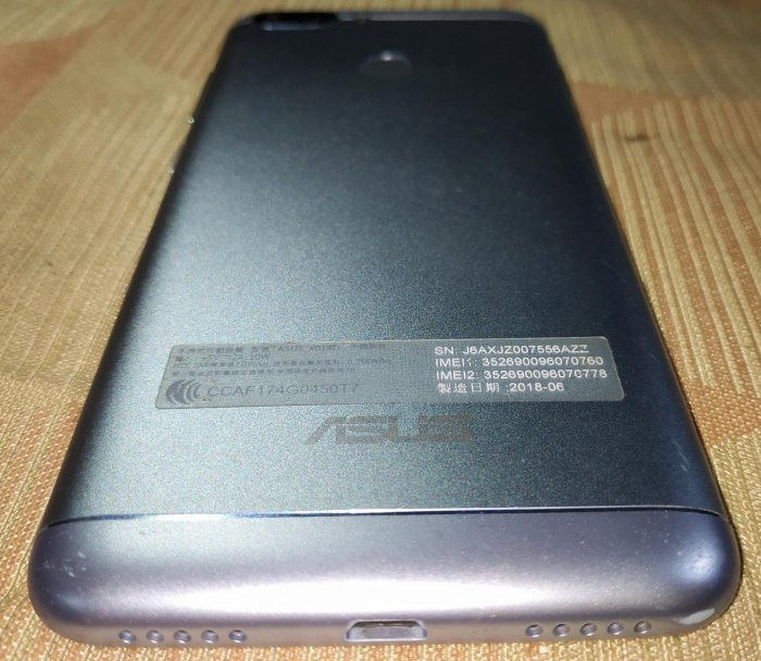 ASUS ZenFone Max Plus (M1) ZB570TL(3G+32G，5.7吋，八核心）