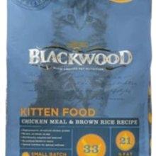 【阿肥寵物生活】柏萊富 BLACKWOOD 特調幼貓成長配方(雞肉+糙米) 6kg 一歲以下幼貓專用