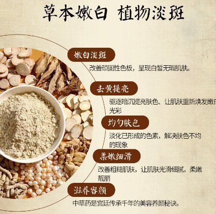 【特惠折扣】買2送1七子白面膜粉100g 院 七子白粉 中草 粉嫩白面膜粉七子白面膜粉 現貨熱銷