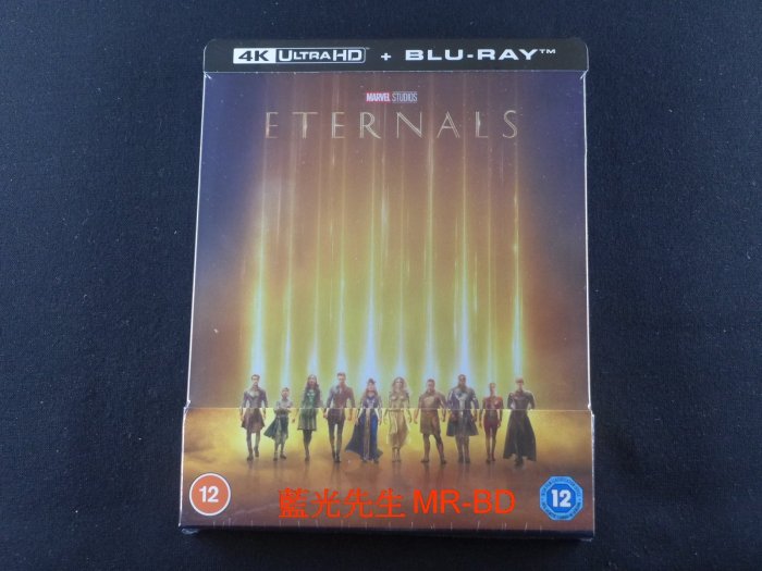 無中文字幕 [藍光先生UHD] 永恆族 UHD+BD 雙碟鐵盒版 Eternals