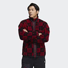 南 2021 11月 ADIDAS ST AOP BOA JKT  H39241 紅黑 雙面 立領 保暖 運動外套