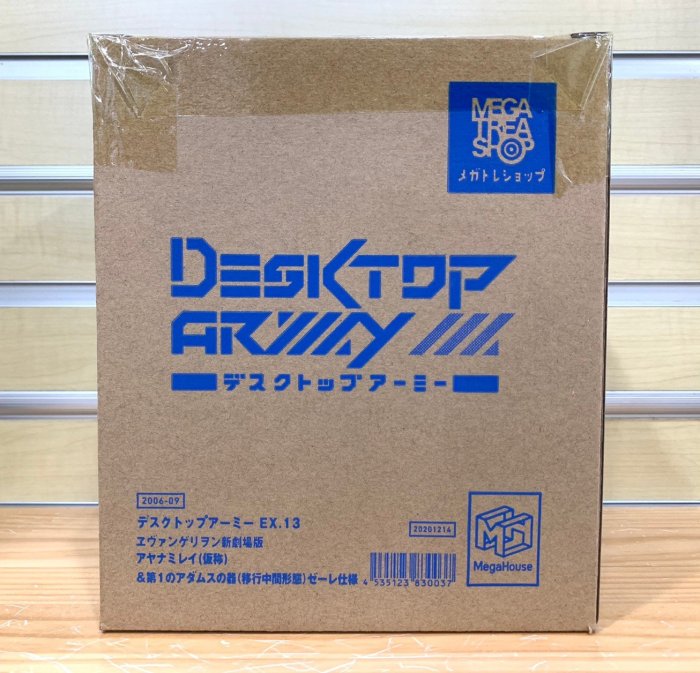 日版 新世紀福音戰士 新劇場版 DESKTOP ARMY 綾波零&第一ADAMS容器 MEGAHOUSE 全新現貨