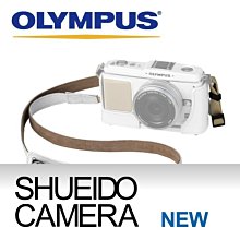 集英堂写真機【全國免運】【現貨】OLYMPUS CSS-S109LL II WT 原廠相機 背帶 白色 肩背帶